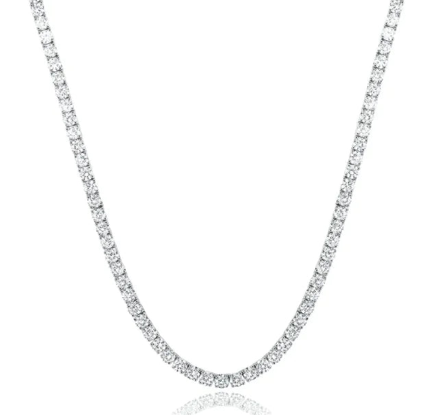 925 Silver Four-Claw Necklace