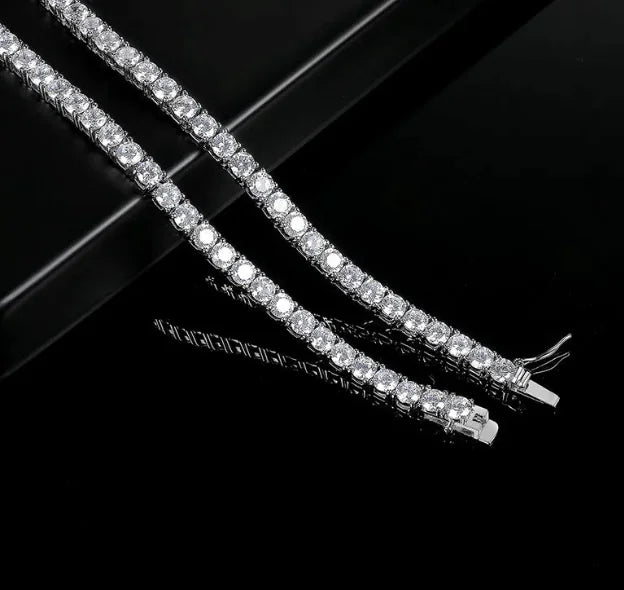 925 Silver Four-Claw Necklace