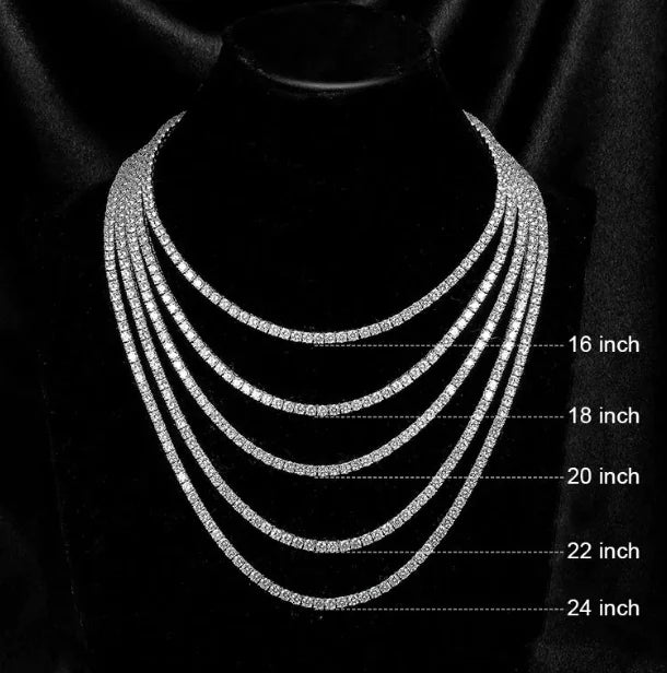 925 Silver Four-Claw Necklace