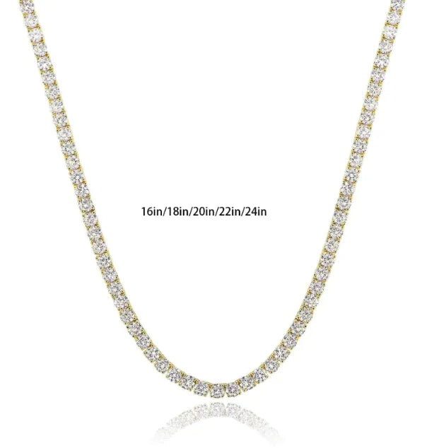 925 Silver Four-Claw Necklace